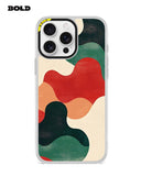 Red, Beige and Green - iPhone 14 Pro Max