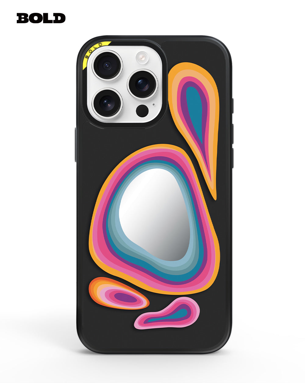 Black, Pink and Orange - iPhone 16 Pro Max