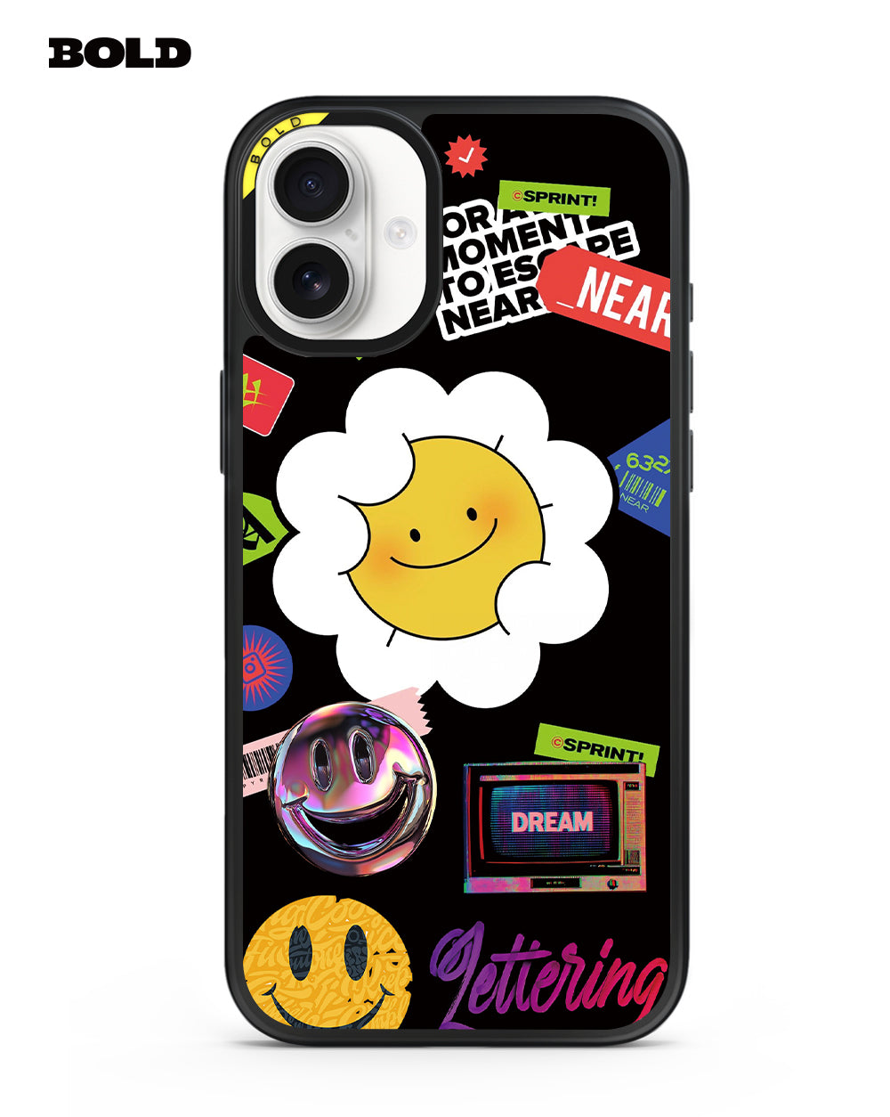 Smiley Flower and Dreams - iPhone 16 Plus