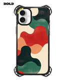 Red, Beige and Green - iPhone 16 Plus