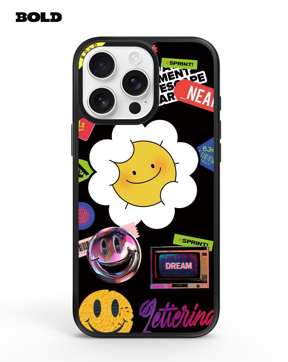 Smiley Flower and Dreams - iPhone 15 Pro