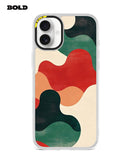 Red, Beige and Green - iPhone 16 Plus