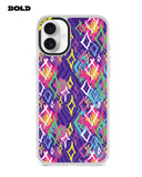 Purple Pattern - iPhone 16 Plus