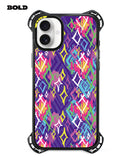 Purple Pattern - iPhone 16 Plus