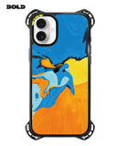 Blue and Yellow Art - iPhone 16