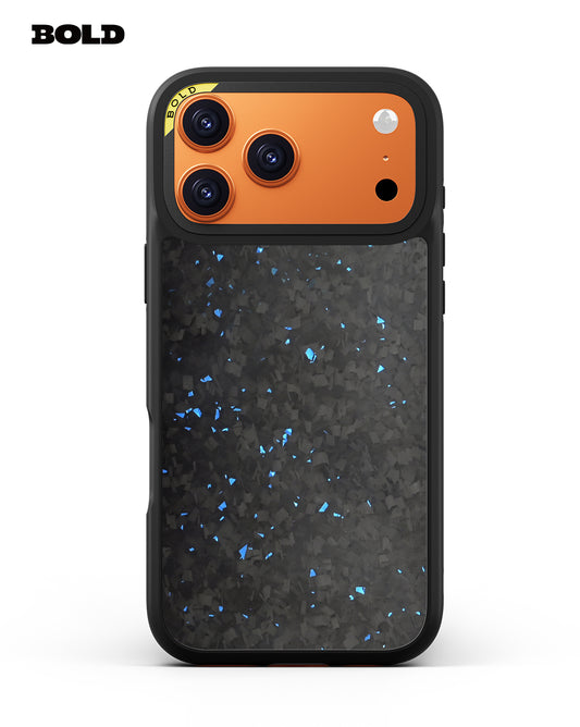 Blue Forged Carbon Fiber Sheet - IPhone 18 Pro Max