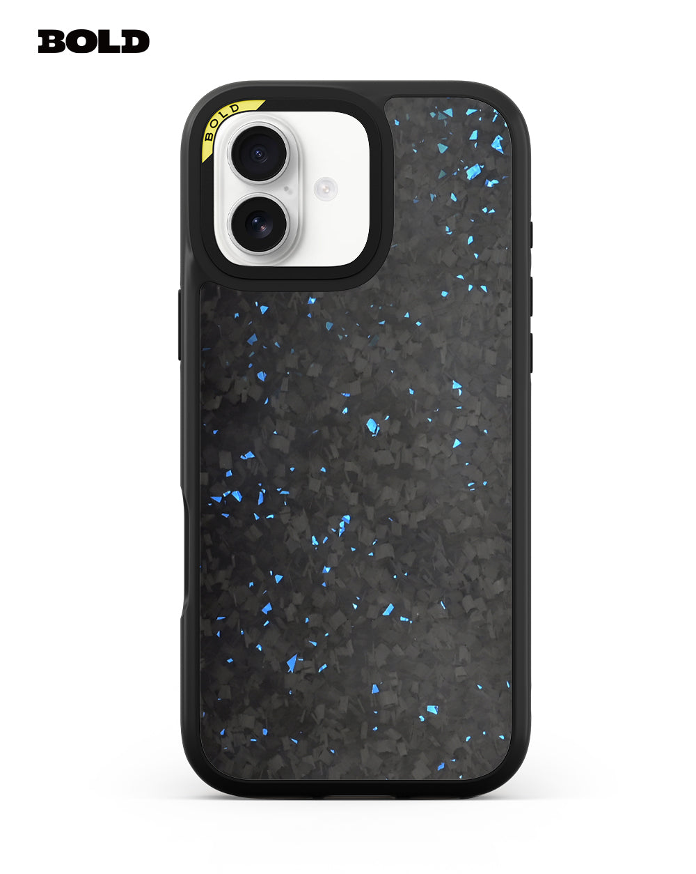 Blue Forged Carbon Fiber Sheet - IPhone 17