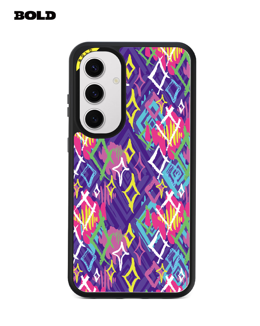 Purple Pattern - Samsung S25 Plus