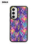 Purple Pattern - Samsung S25 Plus