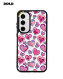 Heart Pattern - Samsung S25 Plus