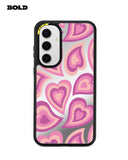 Pink Hearts - Samsung S25 Plus