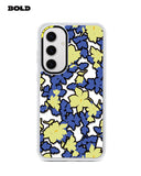 Blue and Yellow  Flowers - Samsung S25