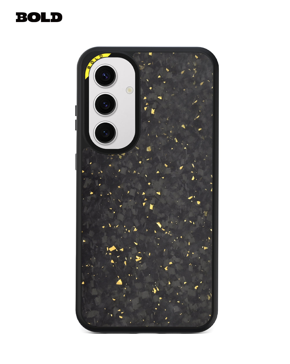 Gold Forged Carbon Fiber Sheet - Samsung S25