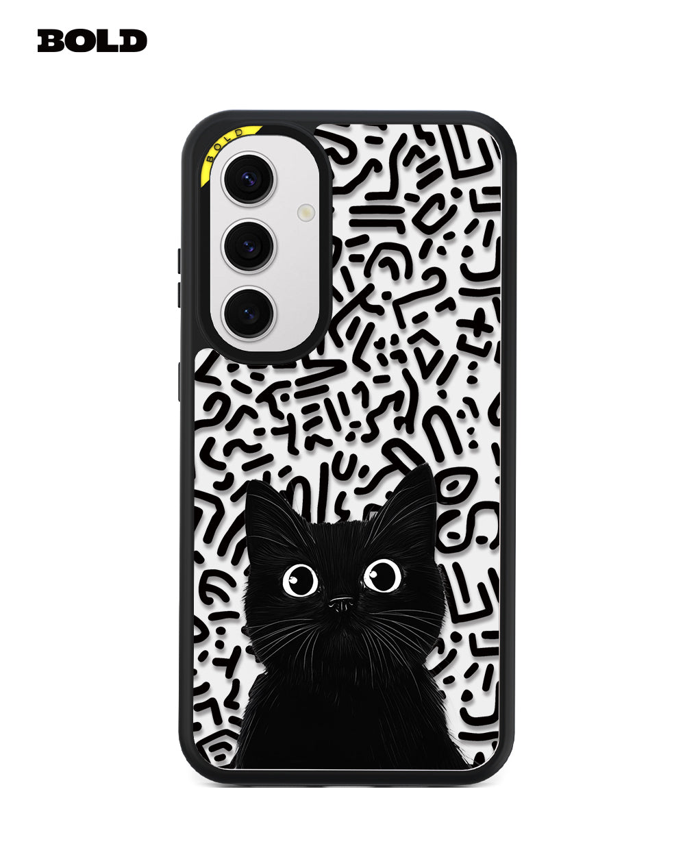 Black Cat - Samsung S25 Plus