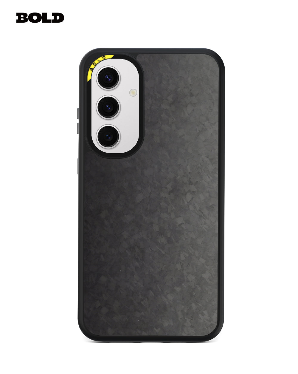 Black Forged Carbon Fiber Sheet  - Samsung S25