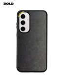 Black Forged Carbon Fiber Sheet  - Samsung S25 Plus