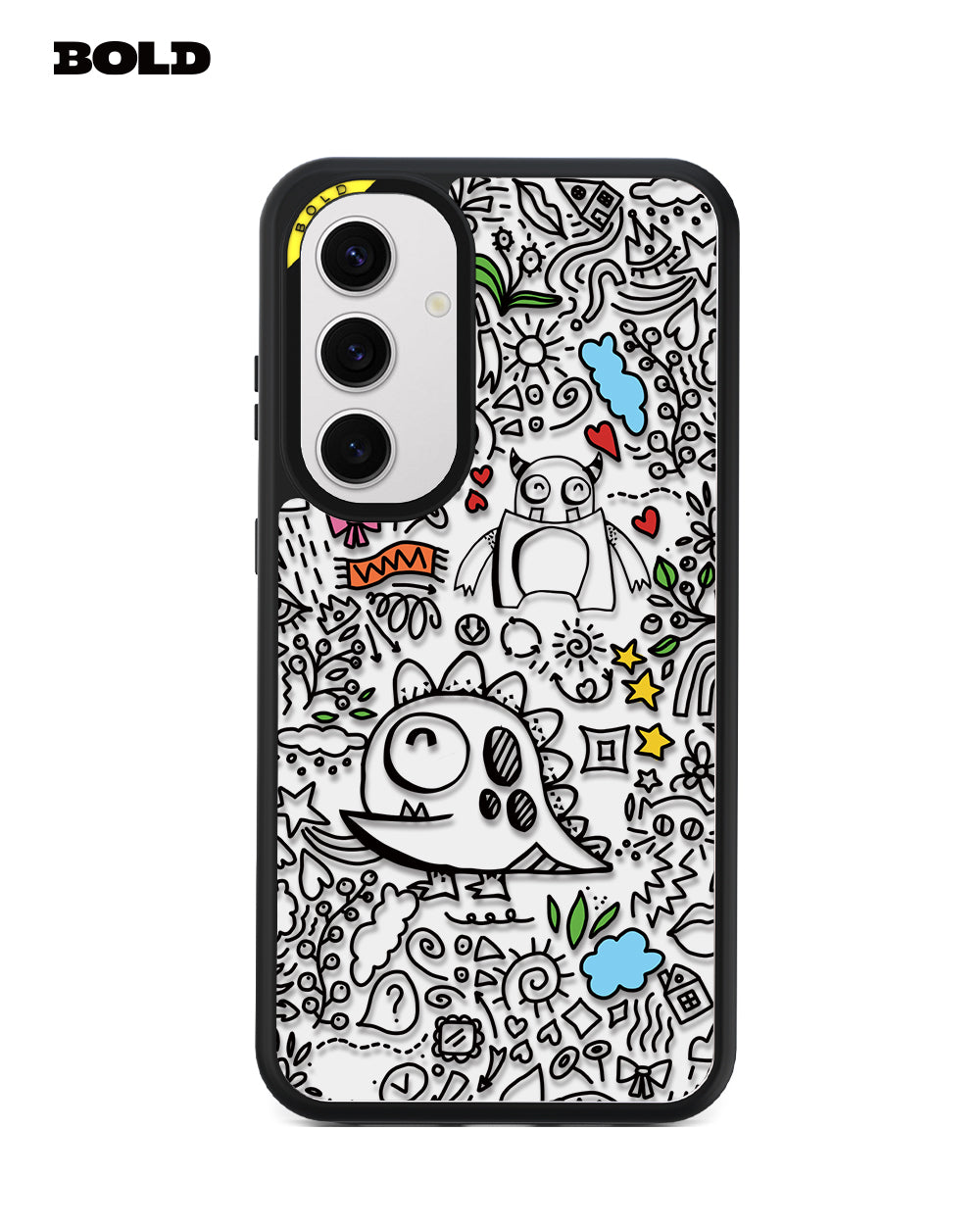 Dragon Line Art - Samsung S25 Plus