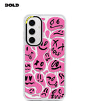 Pink Ghosts - Samsung S25 Plus