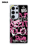 Pink Teddy Bear Art - Samsung S25 Ultra