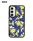 Blue and Yellow  Flowers - Samsung S25