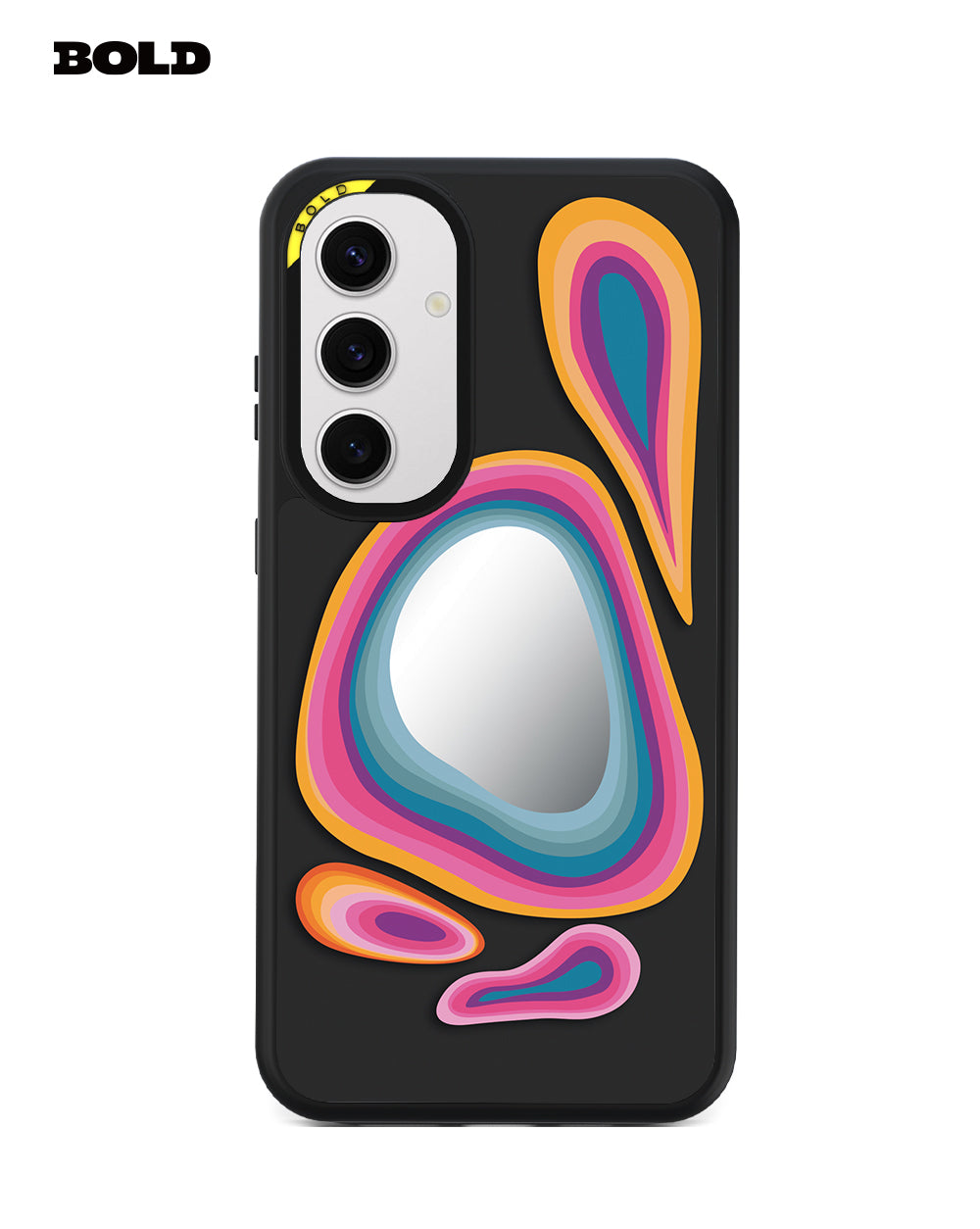 Black, Pink and Orange - Samsung S25