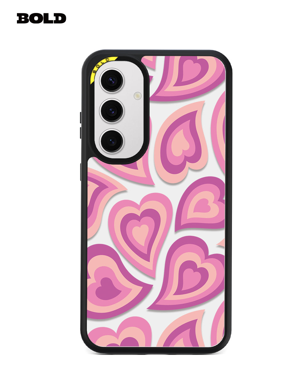 Pink Hearts - Samsung S25