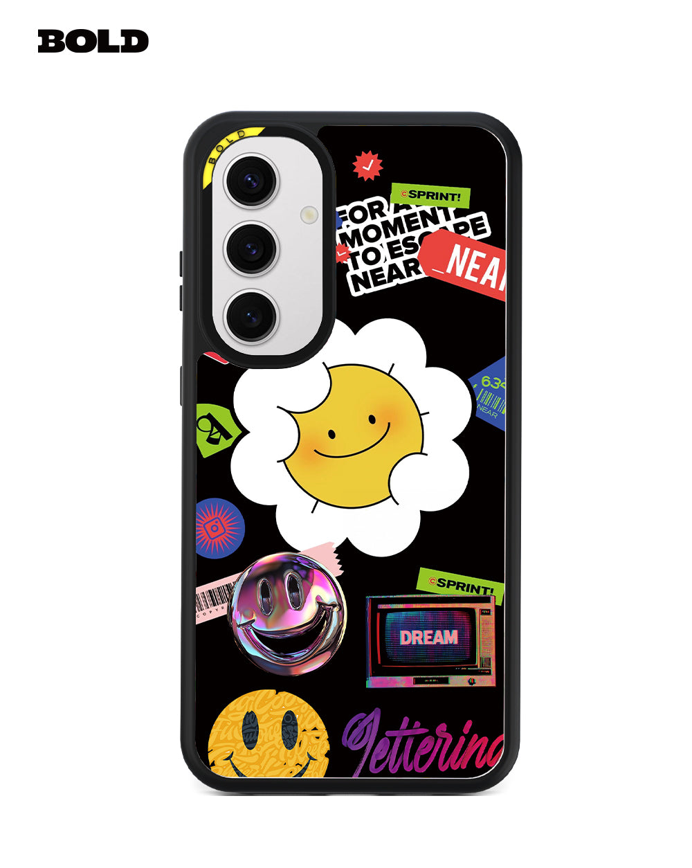 Smiley Flower and Dreams - Samsung S25 Plus