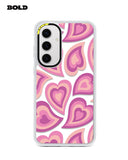 Pink Hearts - Samsung S25