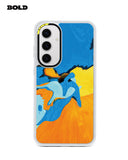 Blue and Yellow Art - Samsung S25