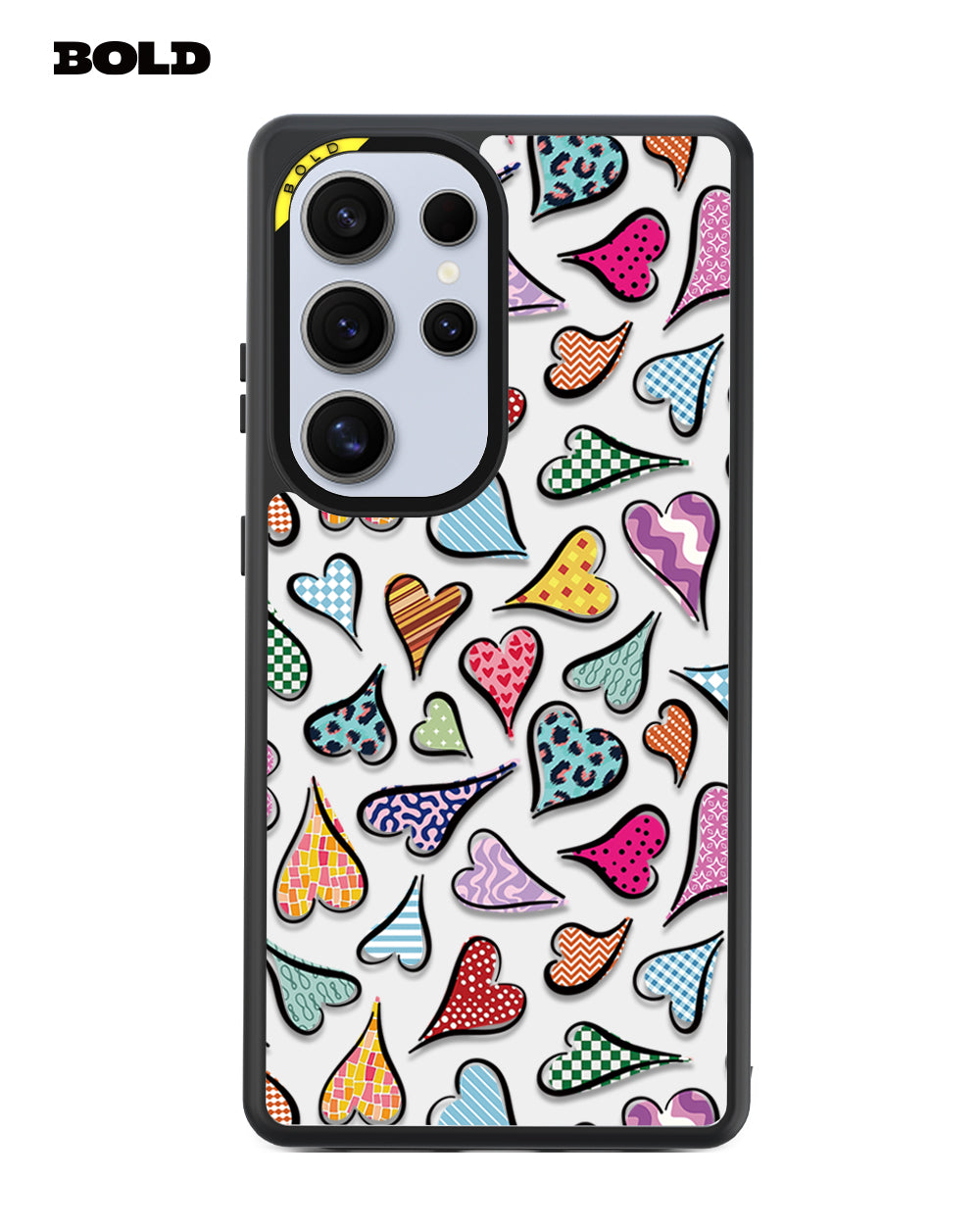 Colorful Hearts - Samsung S25 Ultra