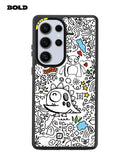 Dragon Line Art - Samsung S25 Ultra