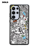 Dragon Line Art - Samsung S25 Ultra