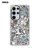 Dragon Line Art - Samsung S25 Ultra