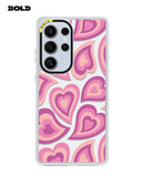 Pink Hearts - Samsung S25 Ultra