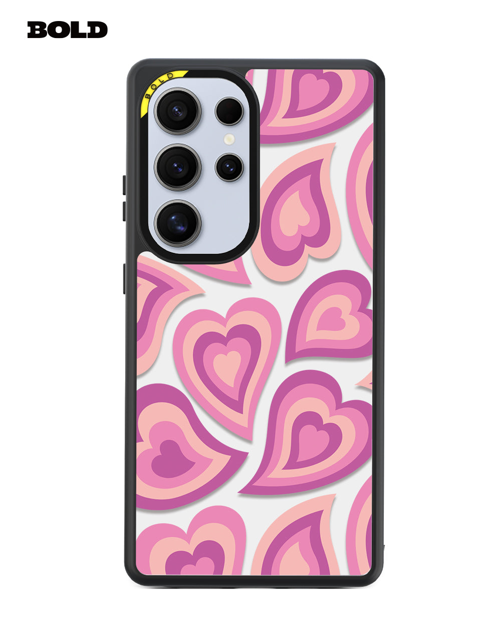 Pink Hearts - Samsung S25 Ultra