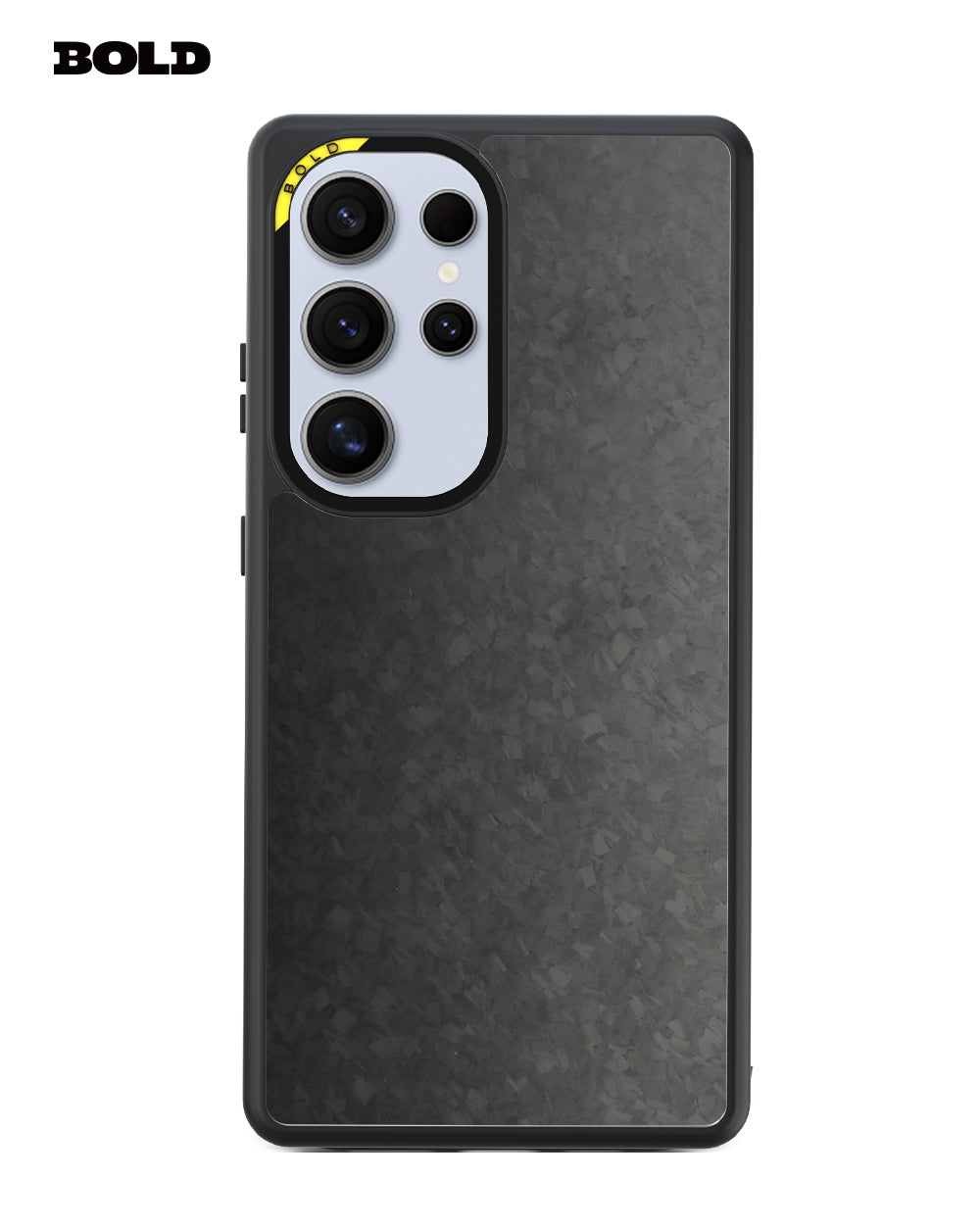 Black Forged Carbon Fiber Sheet  - Samsung S25 Ultra