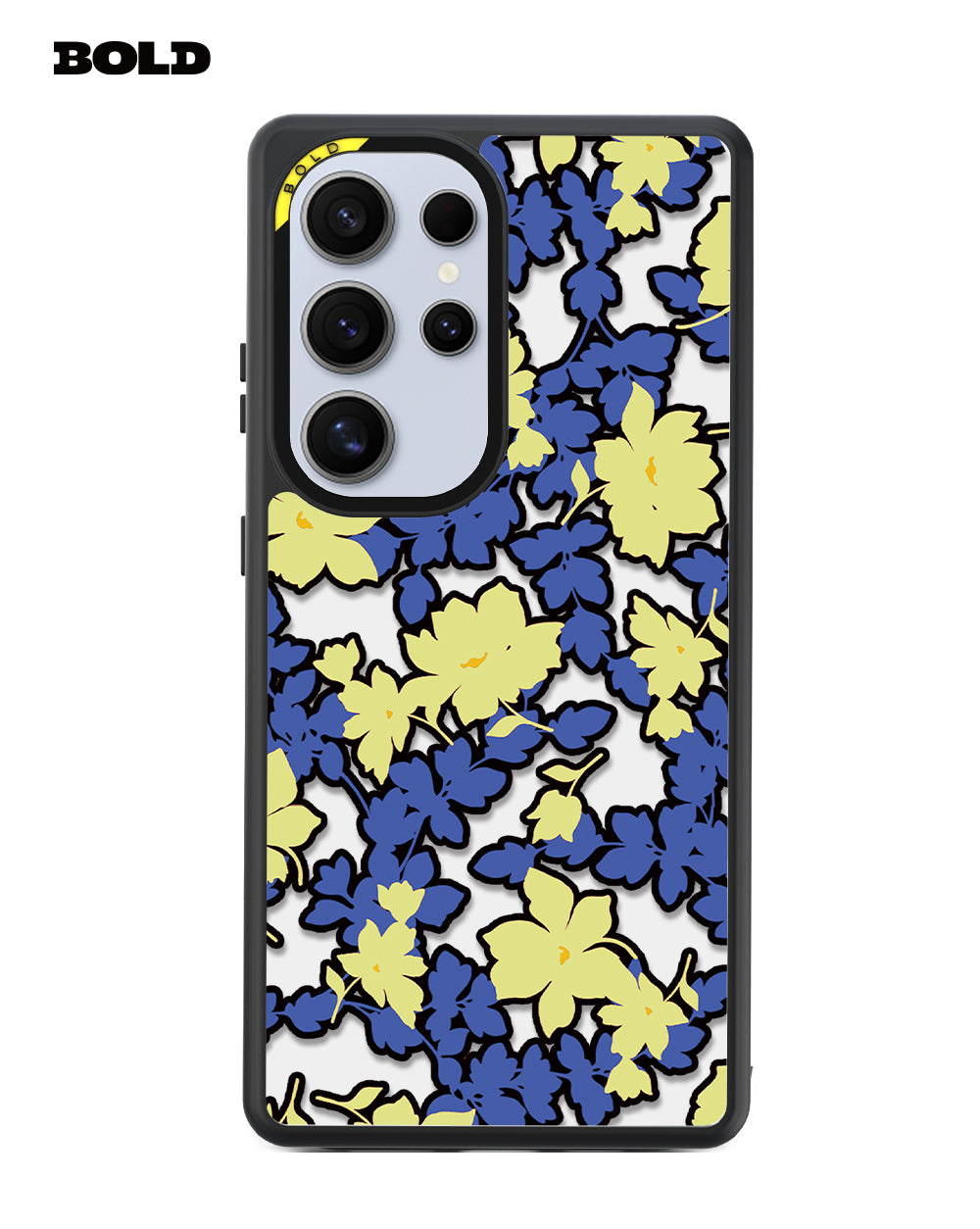 Blue and Yellow  Flowers - Samsung S25 Ultra